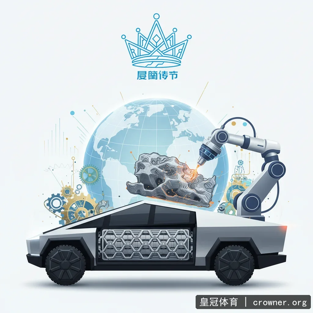 皇冠体育 - 特斯拉首次测试新型3D打印电池外壳引发生产制造革新 配图1